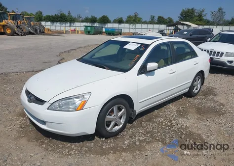 2004 Honda Accord 2.4 Ex z USA, uszkodzony, nr VIN 1HGCM568X4A164952